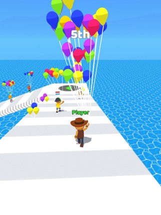 Balloon Race 3D! screenshot