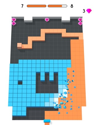 Color Fill 3D: Maze Game screenshot