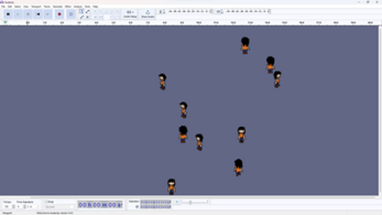DesktopTale VICTIM Custom Character Image