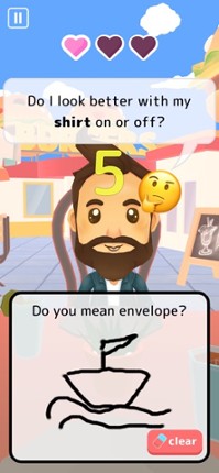 Draw Date : Doodle Love Story Image