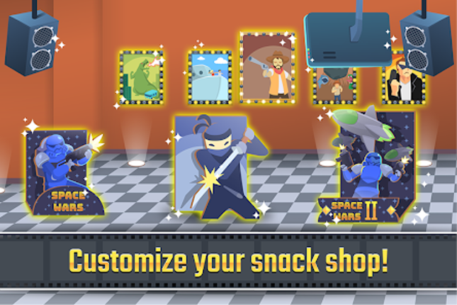 My Cine Treats Shop: Food Game screenshot