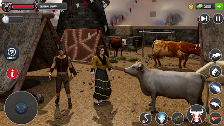 Scary Cow Wild Animal Rampage screenshot
