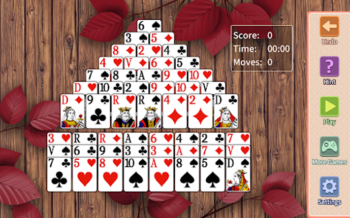 Pyramid Solitaire 3 in 1 screenshot