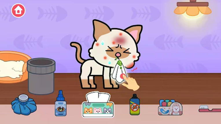 Cat Doctor games for kids screenshot