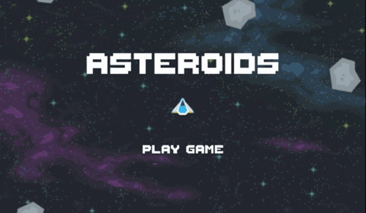 Asteroids Game Remake screenshot