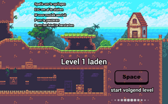 Jumping Fox (first project) screenshot