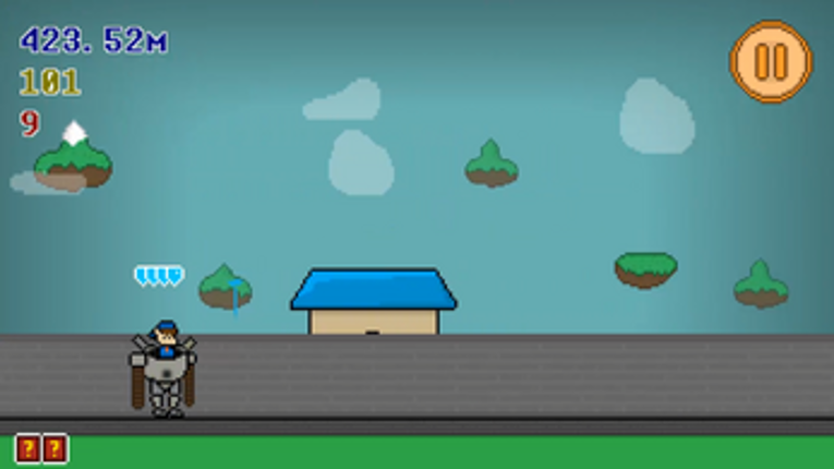 Police Robo Runner screenshot