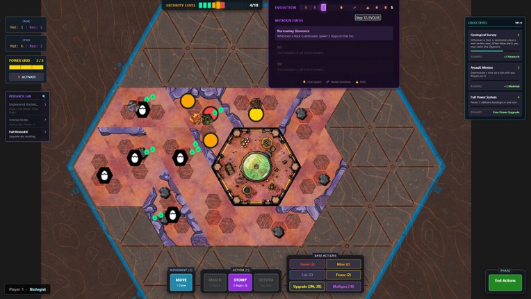 HexSwarm: Hostile Worlds screenshot