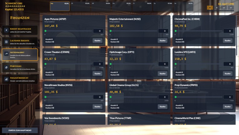 Movie Business - Die Welt der Filme screenshot