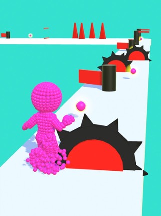 Pixel Blob Giant Runner screenshot