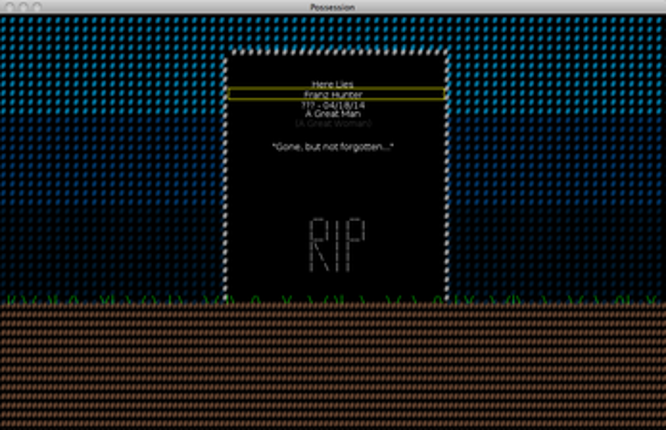 Possession: Escape from the Nether Regions (Gamejam version) screenshot
