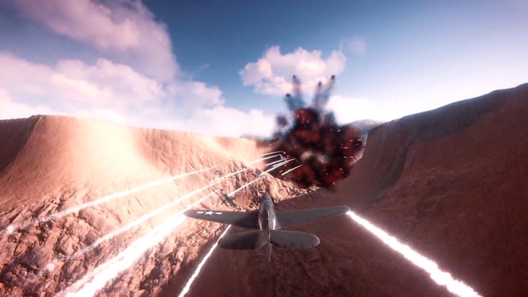 Sky Combat: WWII Warplane Races screenshot