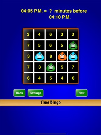 Time Bingo screenshot