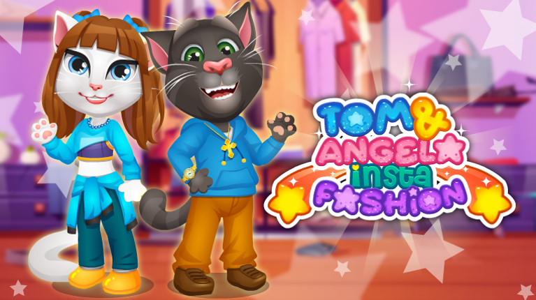 Tom and Angela Insta Fashion Game Cover