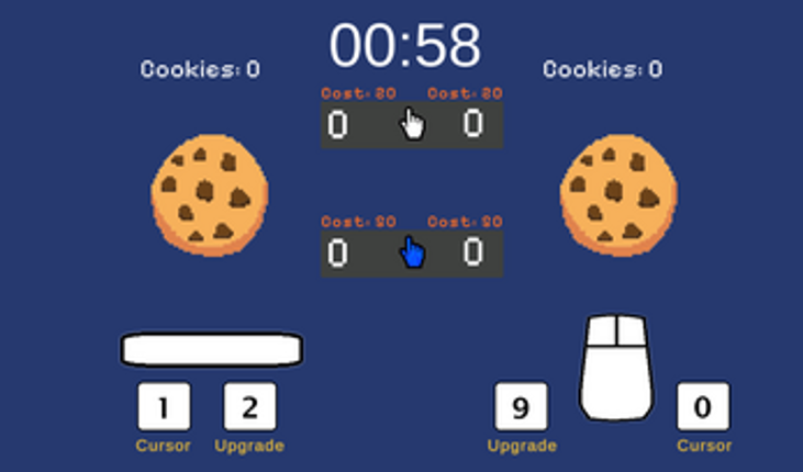 2 PLAYER COOKIE CLICKER screenshot