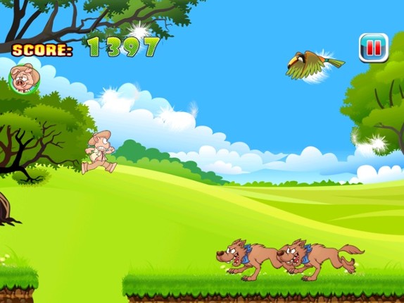 3 little pigs Run : Three Piggies Vs Big Bad Wolf Image
