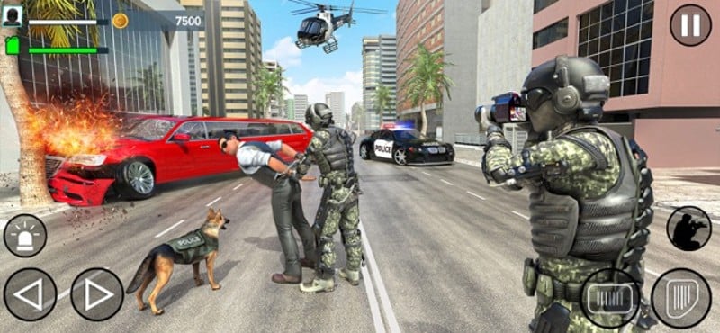 Cop Car Driving:Police Games screenshot