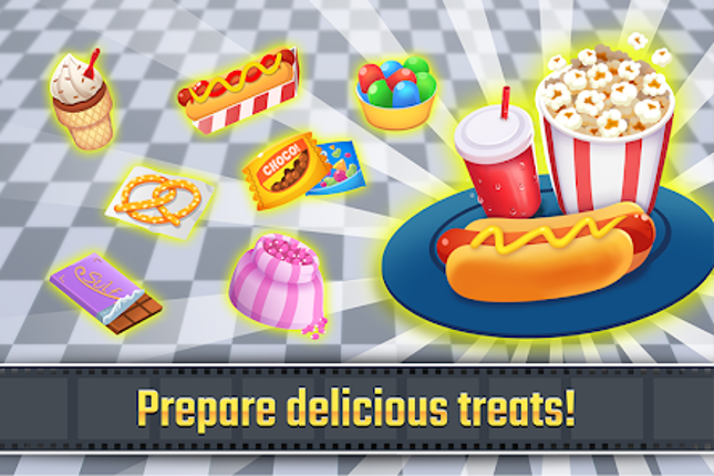 My Cine Treats Shop: Food Game screenshot