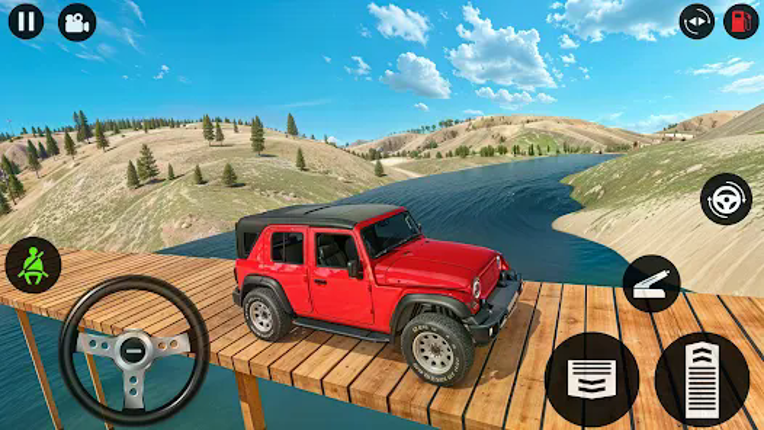 Offroad Jeep Driving 3D screenshot