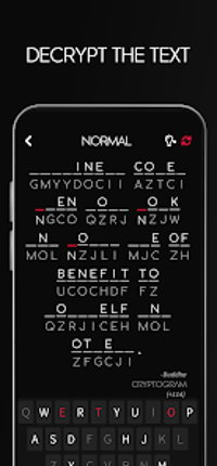 Cryptogram - Word Puzzle Game screenshot