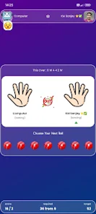 Hand Cricket - Team Battles Image