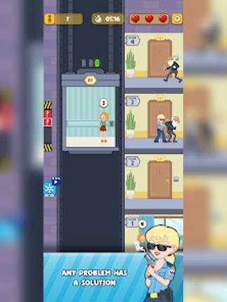 Elevator Puzzle screenshot