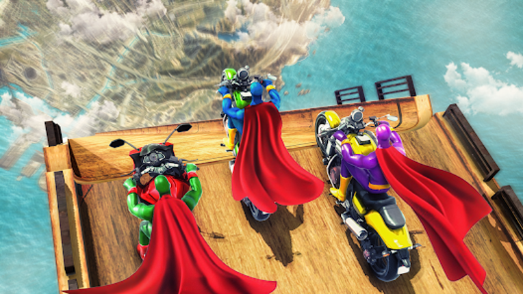 Super Hero Bike: Racing Game Image
