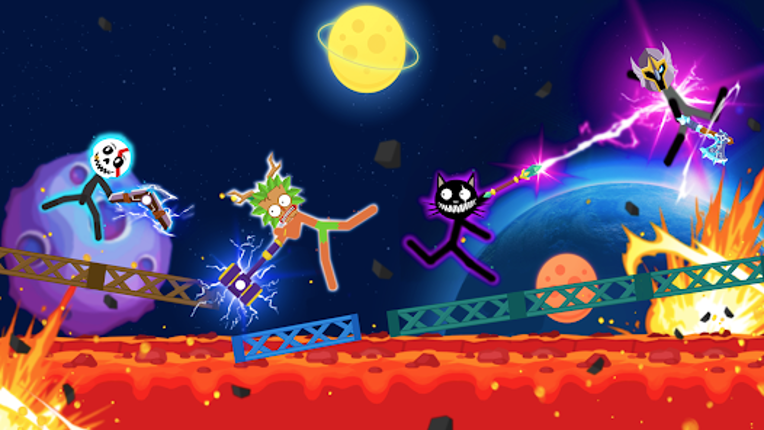 Supreme Brawl Stick Fight Game screenshot