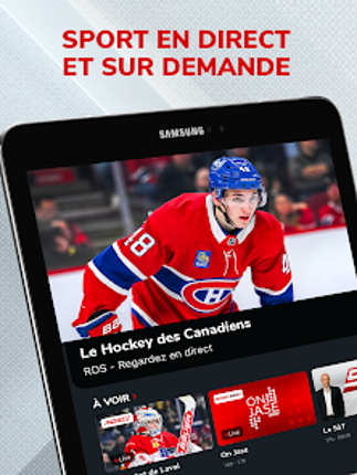 RDS: LNH, NBA, CFL, MLB & plus screenshot