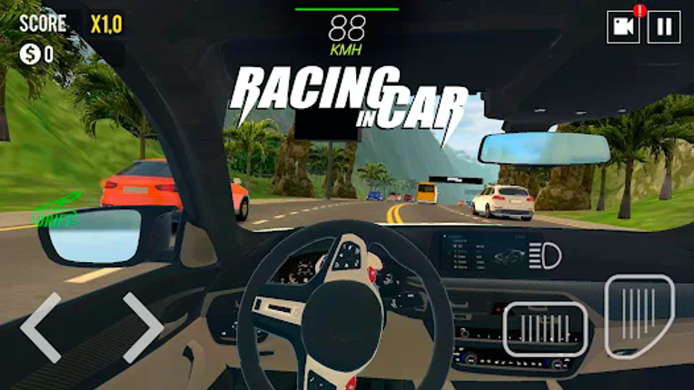 Racing in Car 2021 Image