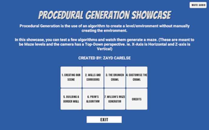 Procedural Generation Showcase screenshot