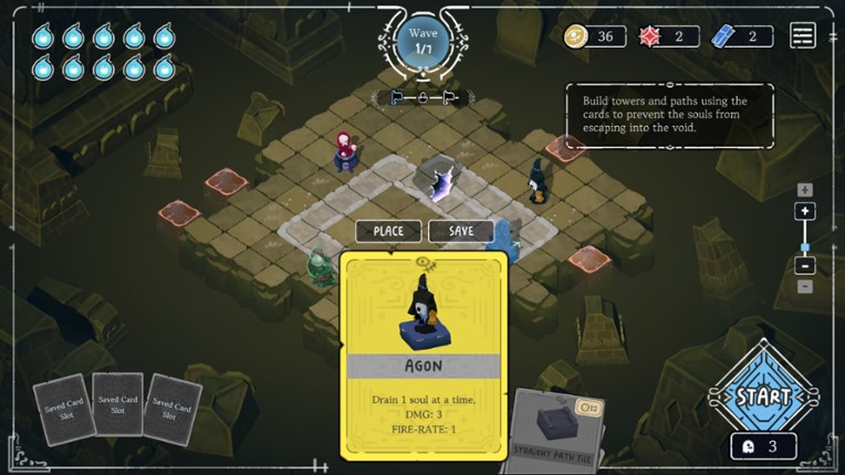 Garden of Wandering Souls: Roguelite Tower Defense screenshot