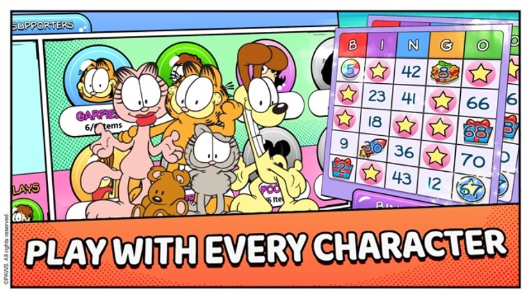 Garfield's Bingo screenshot