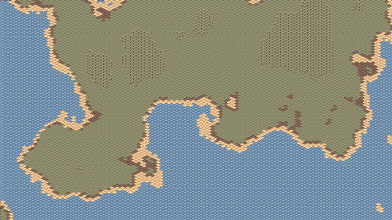 Godot 4 Procedural Generation Project screenshot