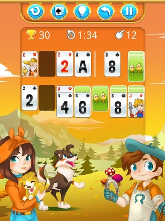 Happy Farm Solitaire screenshot