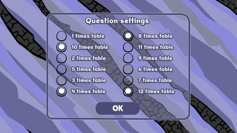 Miner Birds - Times Tables screenshot