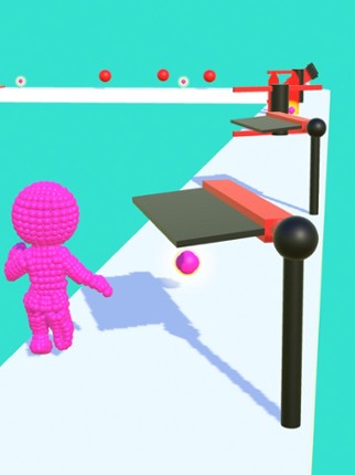 Pixel Blob Giant Runner screenshot