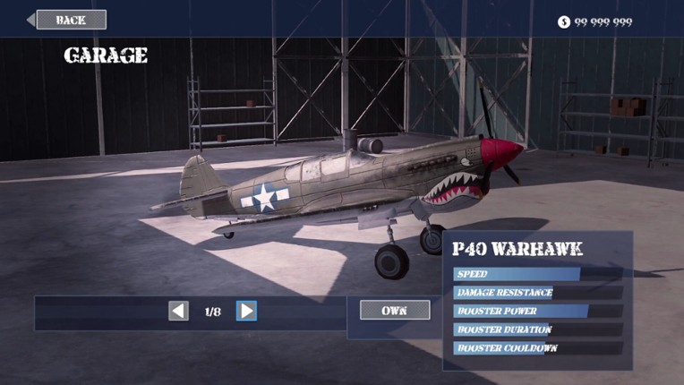 Sky Combat: WWII Warplane Races screenshot