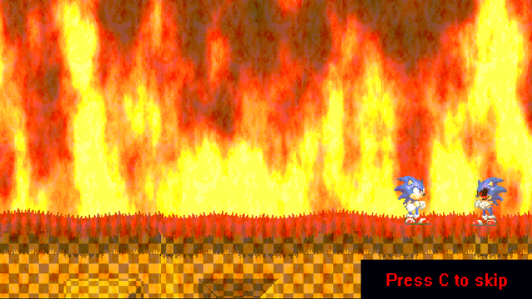 Sonic.EXE: Confronting Yourself - The Game Image