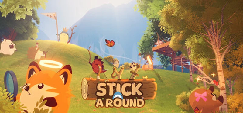 Stick A Round Image