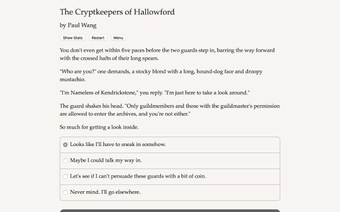 The Cryptkeepers of Hallowford screenshot