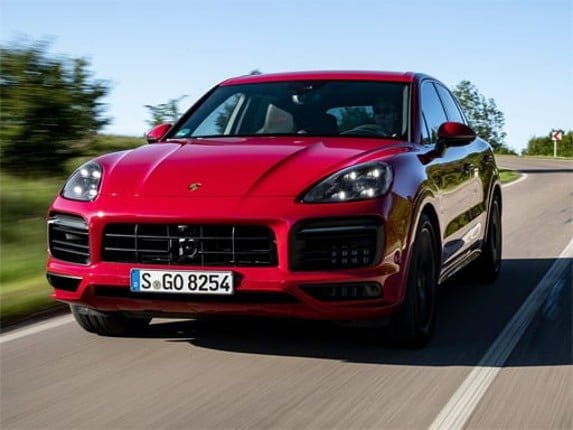 2020 Porsche Cayenne GTS Puzzle Game Cover