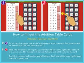 Addition Tables - Montessori Image