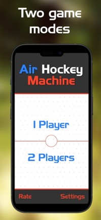 Air Hockey Machine Arcade Game Image
