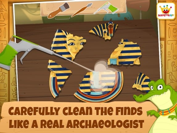 Archaeologist Egypt Kids Games Image