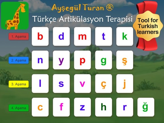 Aysegül Turan Turkish Diction screenshot