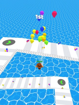 Balloon Race 3D! screenshot