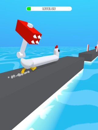 Chicken Head 3D Image