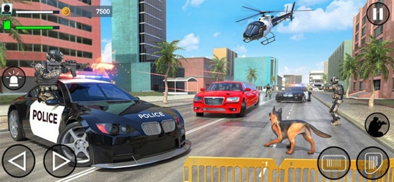 Cop Car Driving:Police Games screenshot
