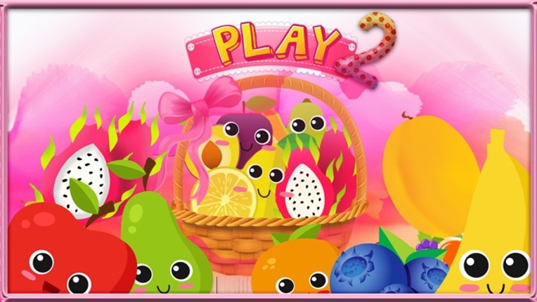 Fruit Vocab &amp; Paint Game 2 - Artstudio for kids Image